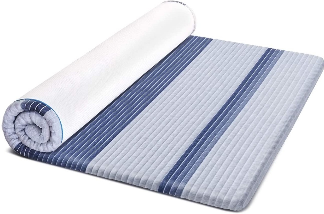 Mattress bedding mattress foam gray blue double