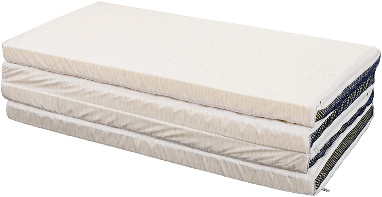 Fourfold mattress semi-double