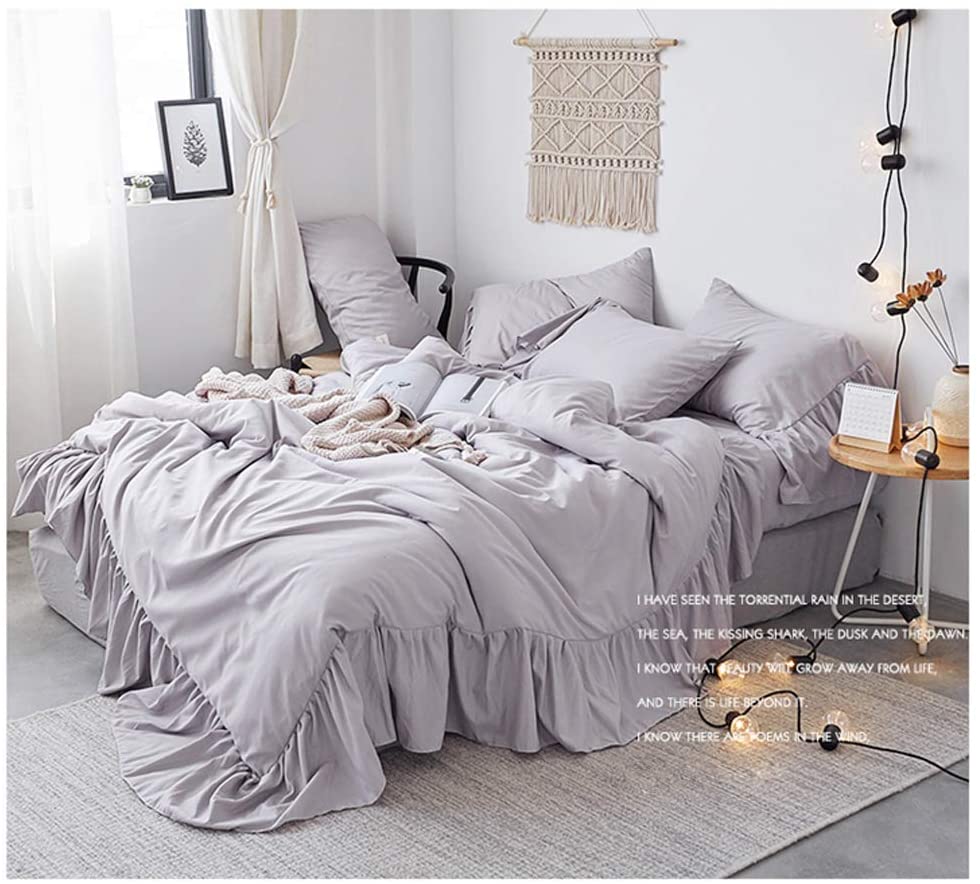 Quilt cover of antique plain Raigure