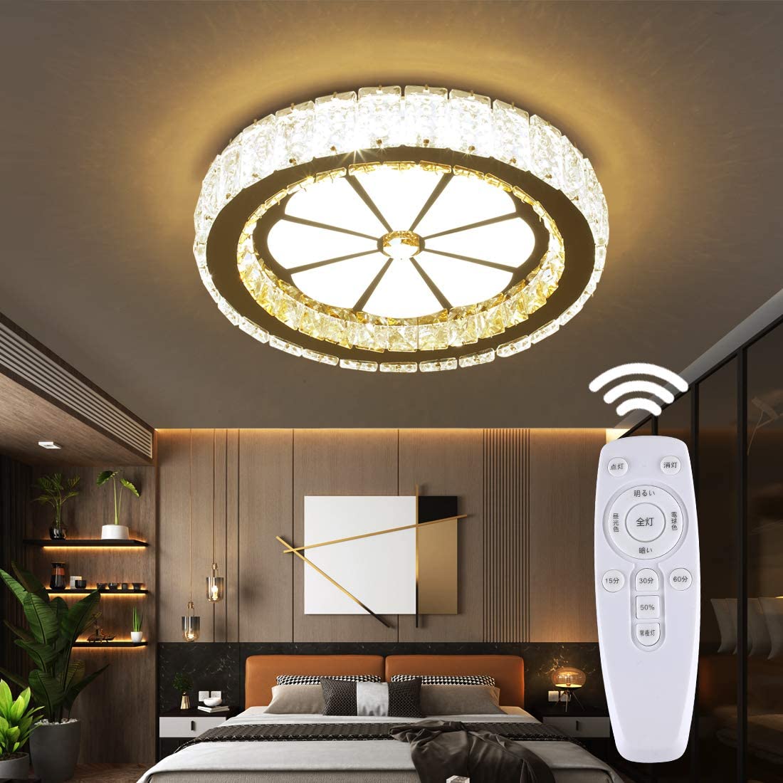LED ceiling light crystal LED Light