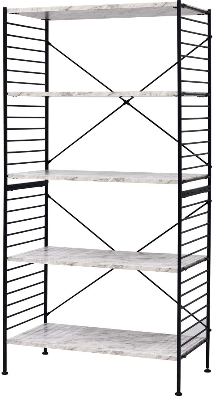 Design open rack bookshelf