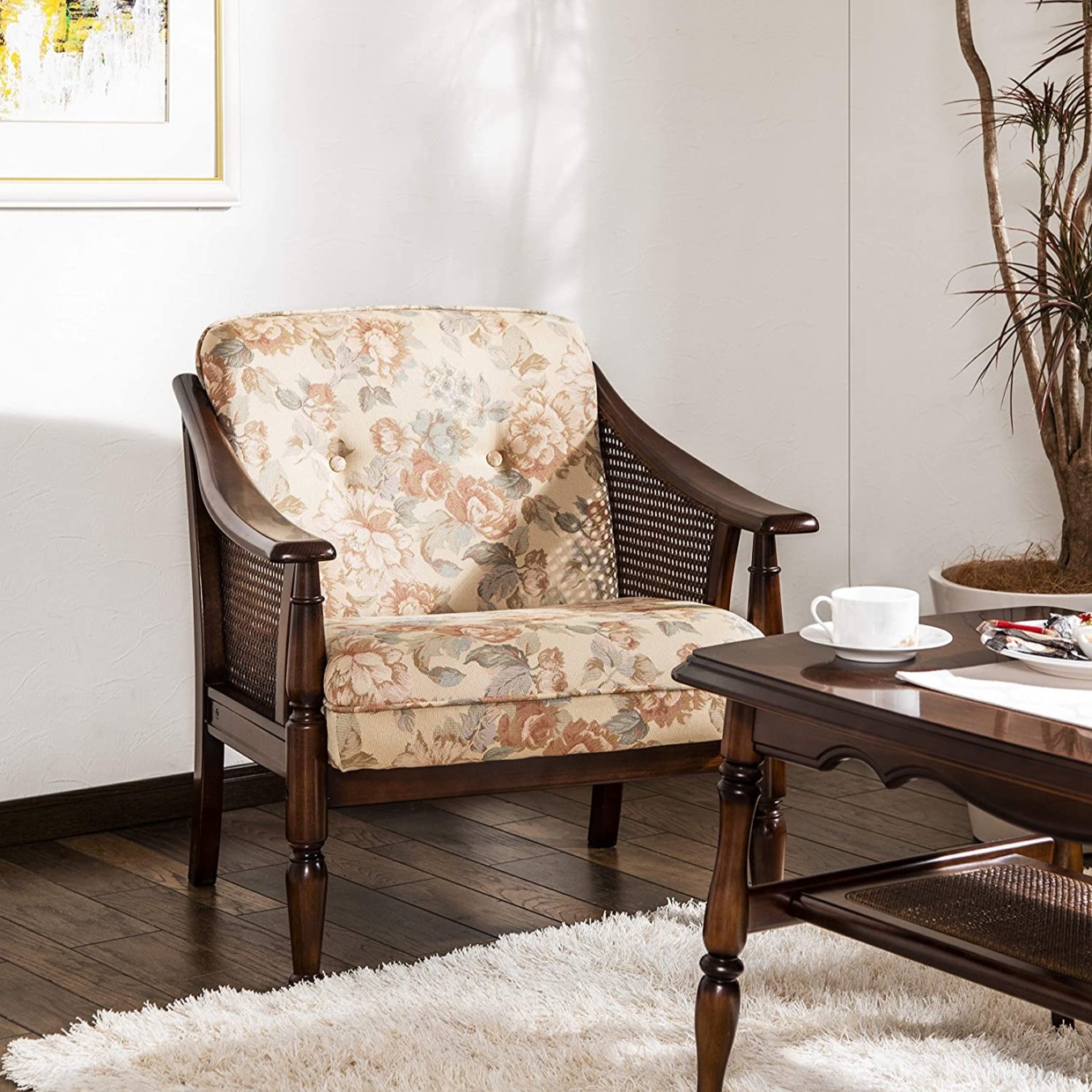 Colonial sofa 1 seater width 63cm