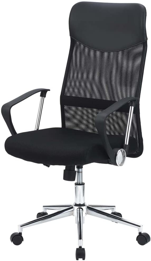 Desk chair mesh chair high back