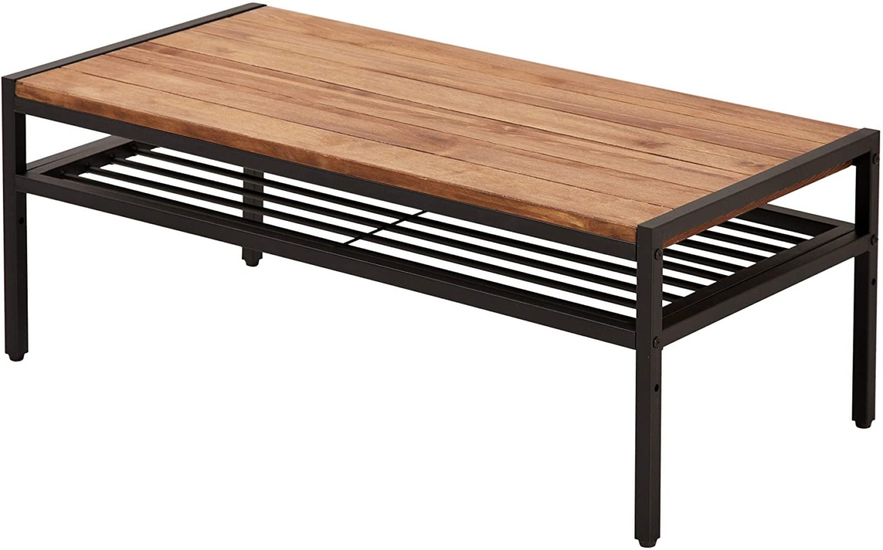 Wood center table 90cm