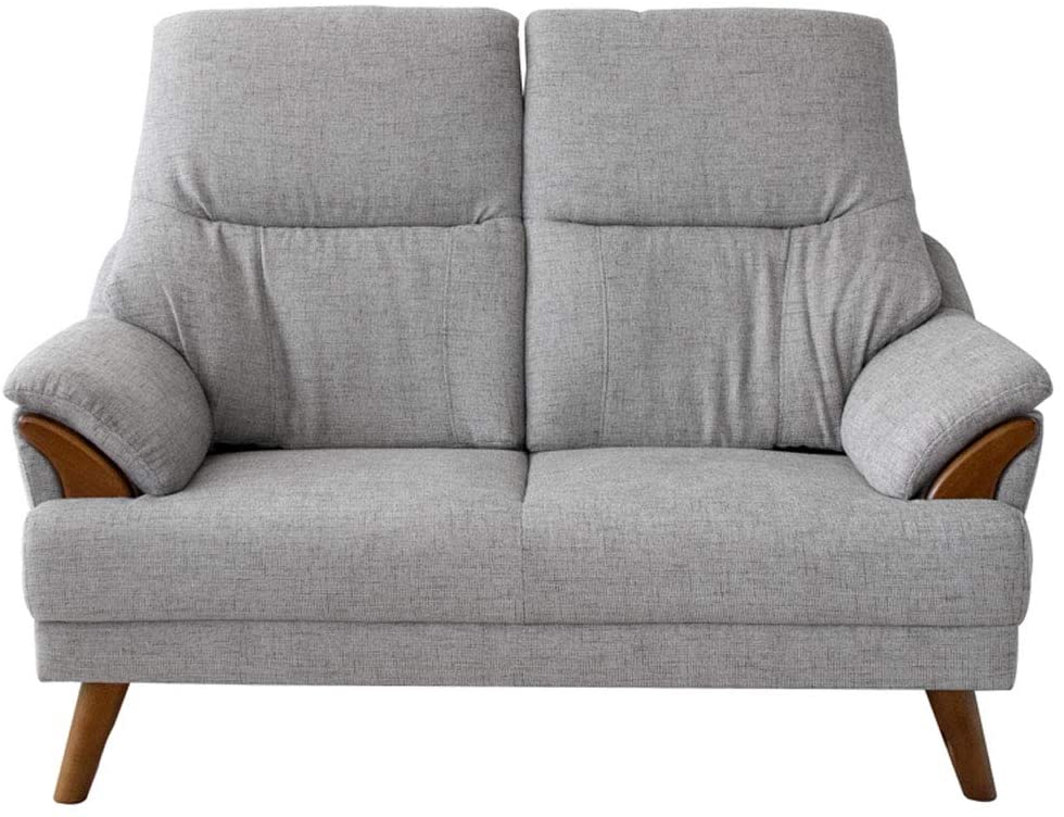 Friendly relaxing sofa 2-seater backrest high neck and shoulder