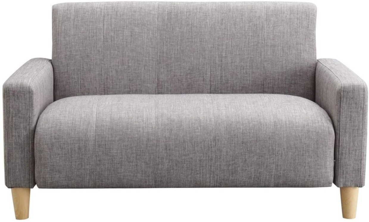 ソファ 2人掛け マイルド風 グレー